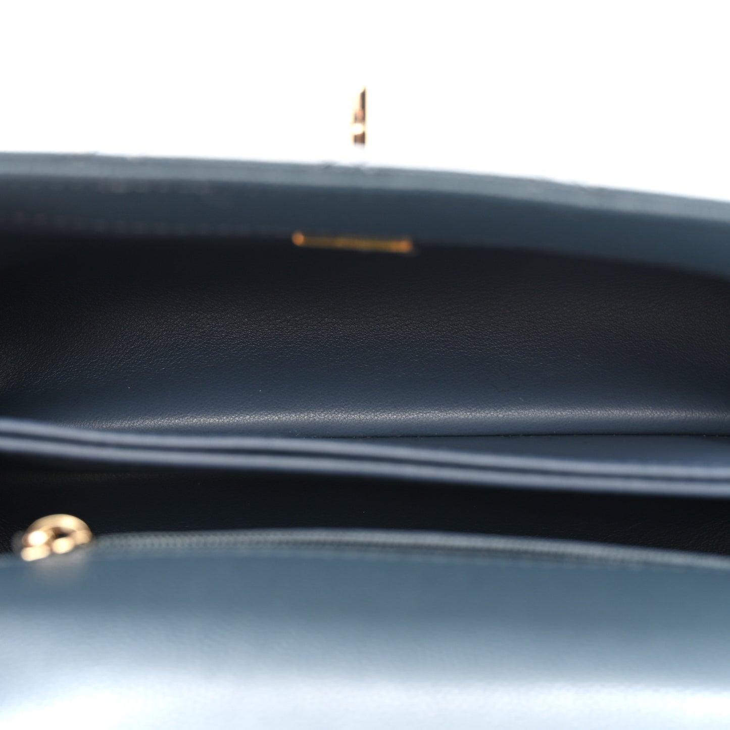 Caviar Quilted Mini Coco Handle Flap Blue