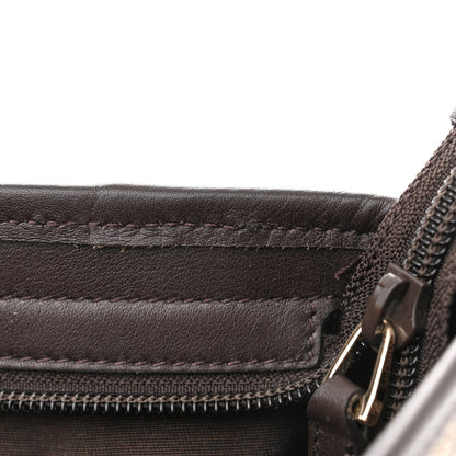 Gucci GG Plus Monogram Medium Flat Messenger Bag Dark Brown 11 of 16