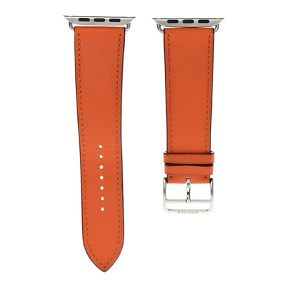 Hermes Swift 45mm Apple Watch Single Tour Band Orange 1 of 5