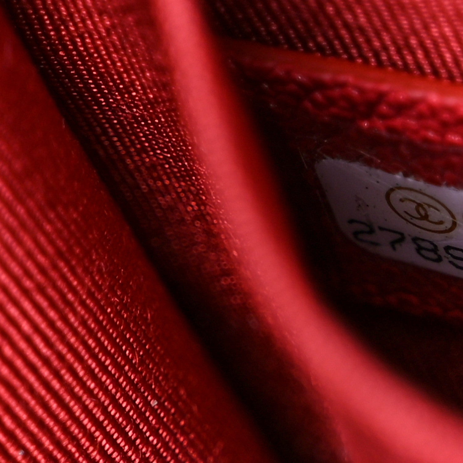 Chanel Caviar Quilted North South Boy Flap Red 7 of 10