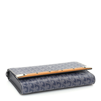 Goyard ine Monte Carlo Bois Clutch With Strap Gray 5 of 16