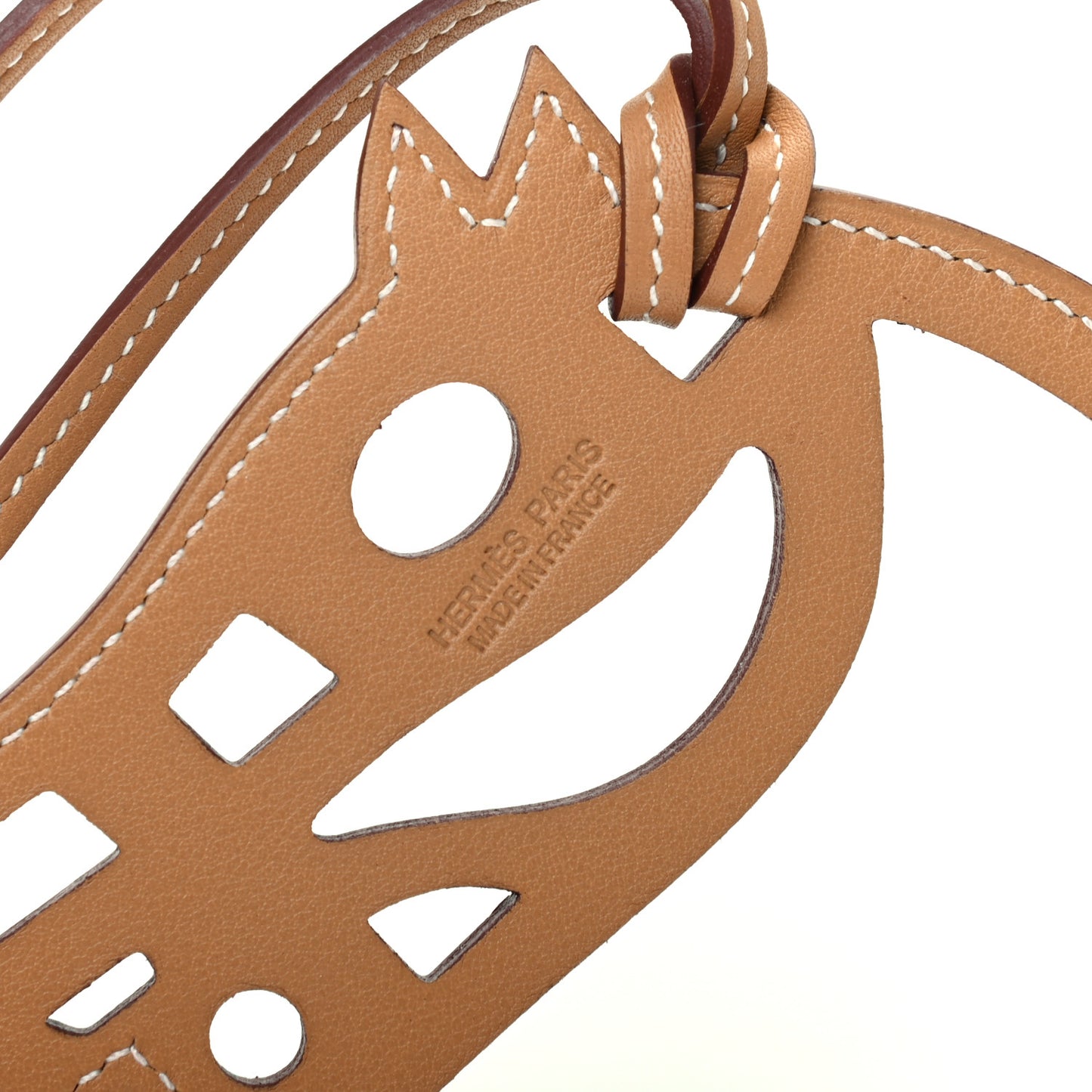 Swift Paddock Cheval Horse Bag Charm Gold