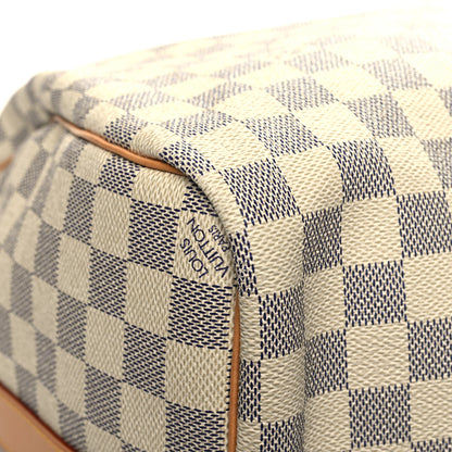 Louis Vuitton Damier Azur Keepall Bandouliere 45 11 of 14