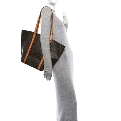 Louis Vuitton Monogram Sac Shopping Tote 2 of 7