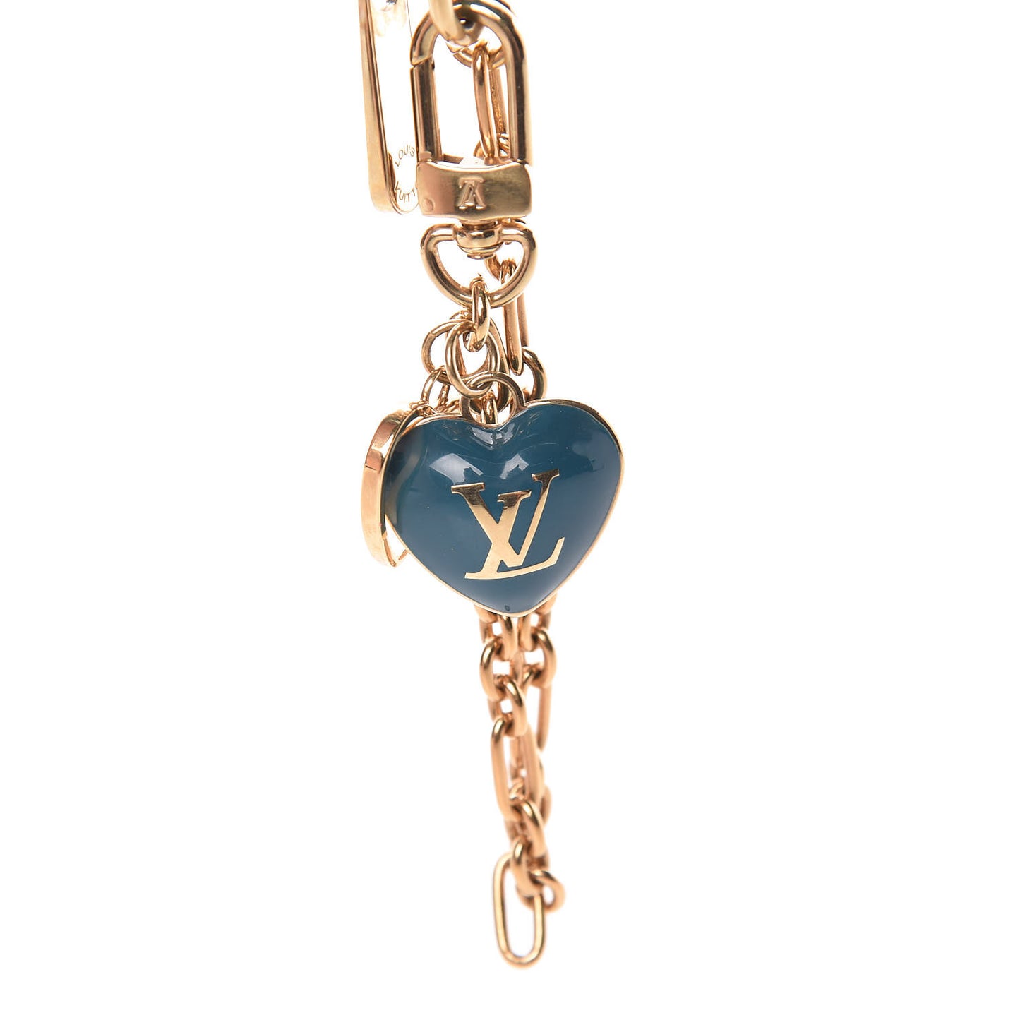 Vernis Heart Coin Purse Blue Galactic