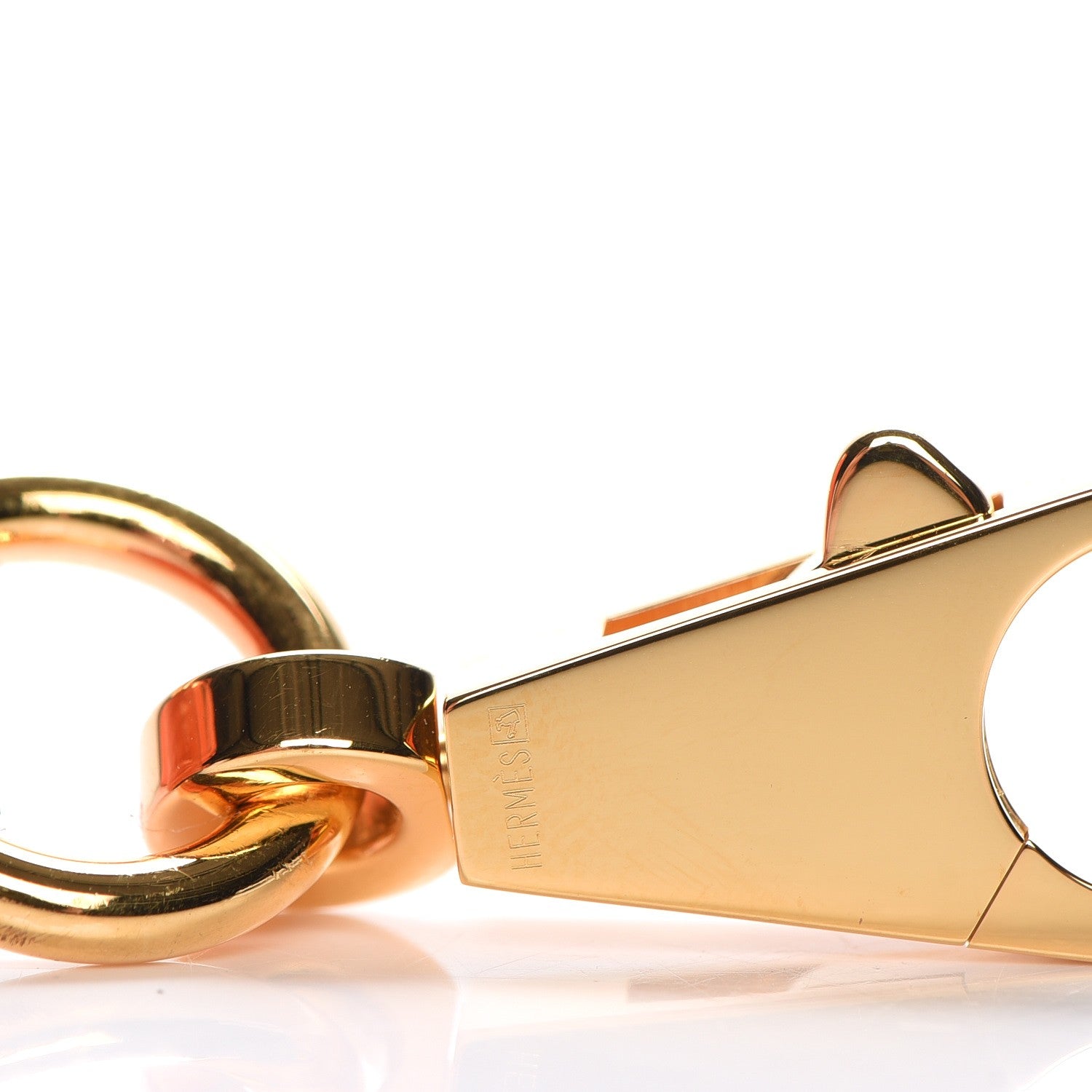 Hermes Taurillon Clemence Kelly Retourne 32 Orange Poppy 24 of 27