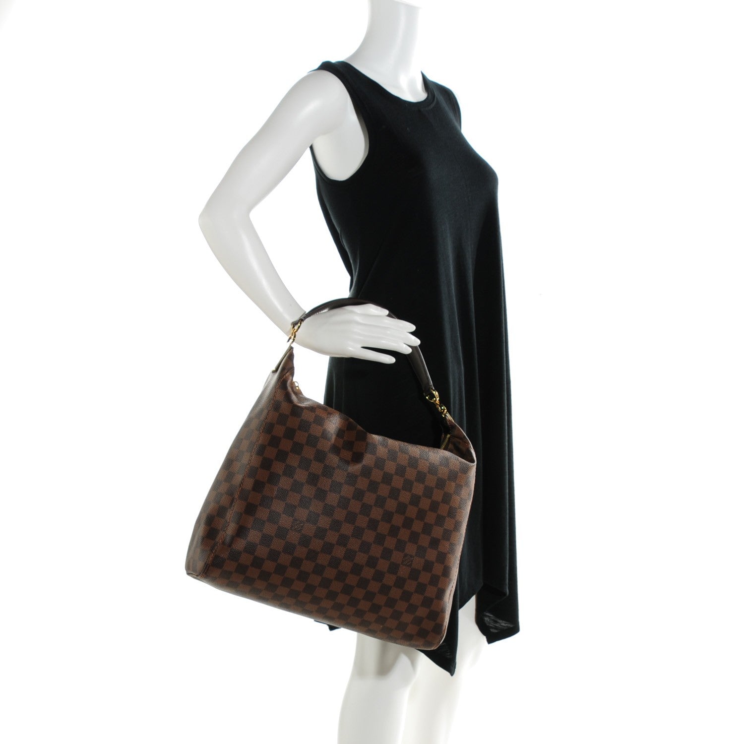 Louis Vuitton Damier Ebene Portobello GM 2 of 8