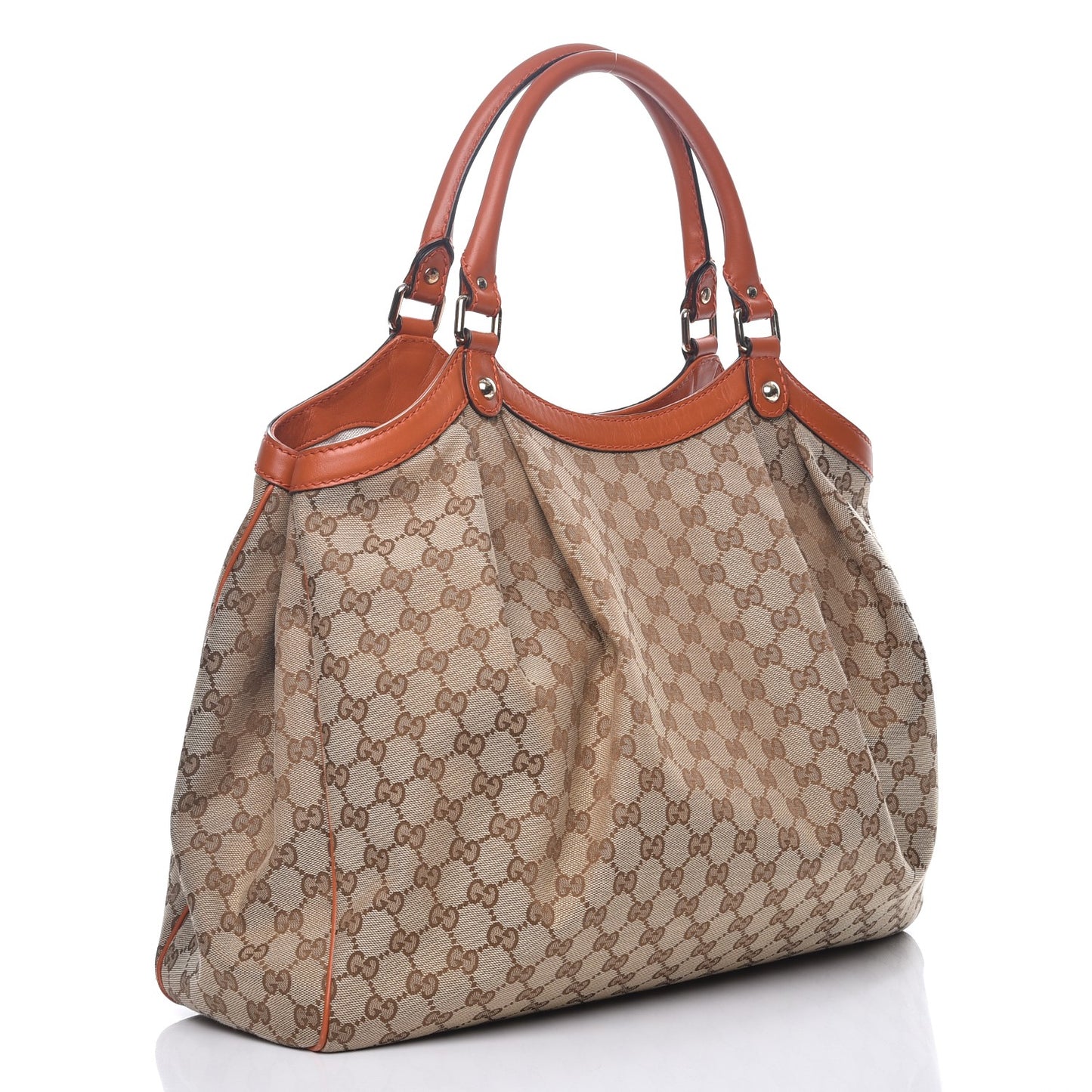 Monogram Large Sukey Tote Orange