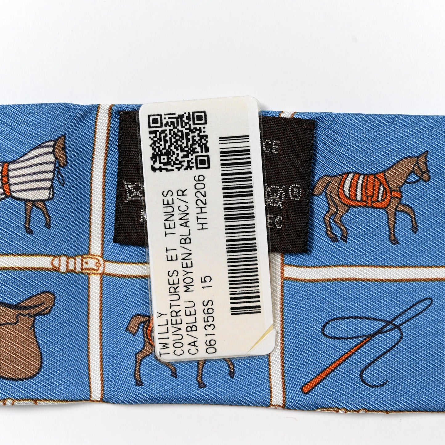 Silk Couvertures Et Tenues Twilly Bleu Moyen Blanc