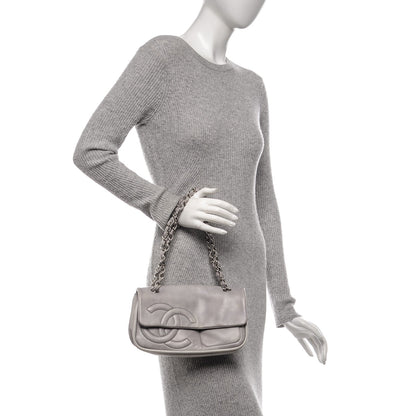 Chanel Lambskin Diagonal CC Chain Flap 2 of 7