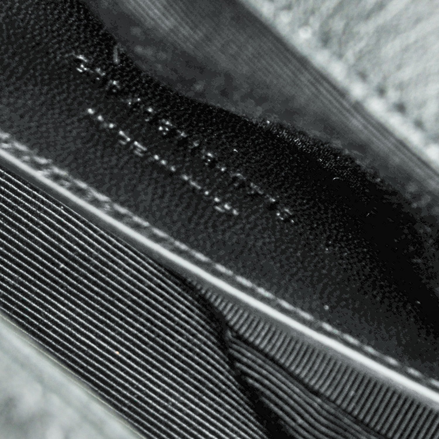 Saint Laurent Sheepskin Matelasse Chevron Medium Monogram Chain Bag Black 7 of 7