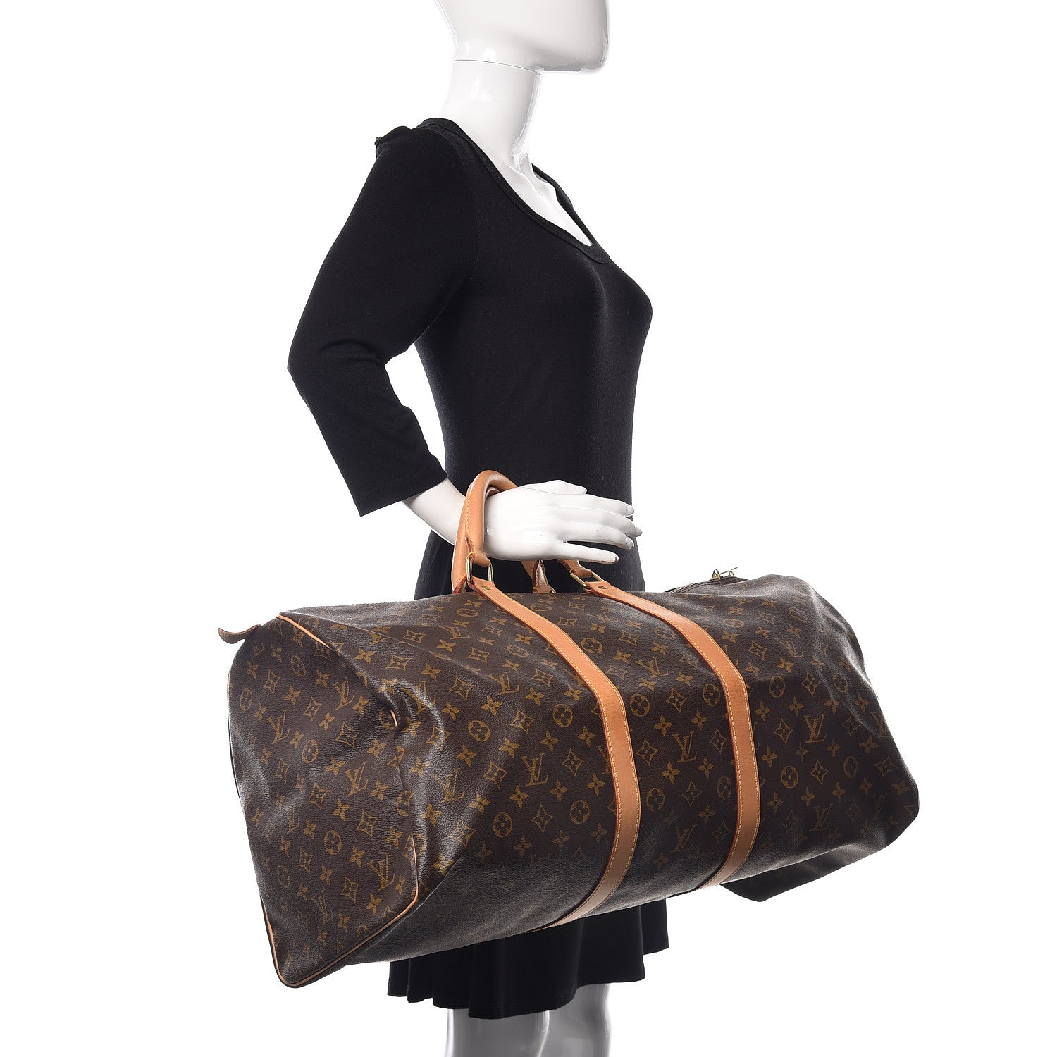 Louis Vuitton Monogram Keepall 55 2 of 15