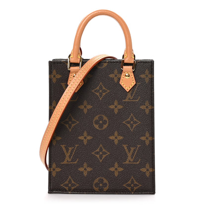 Louis Vuitton Monogram Petit Sac Plat 1 of 10