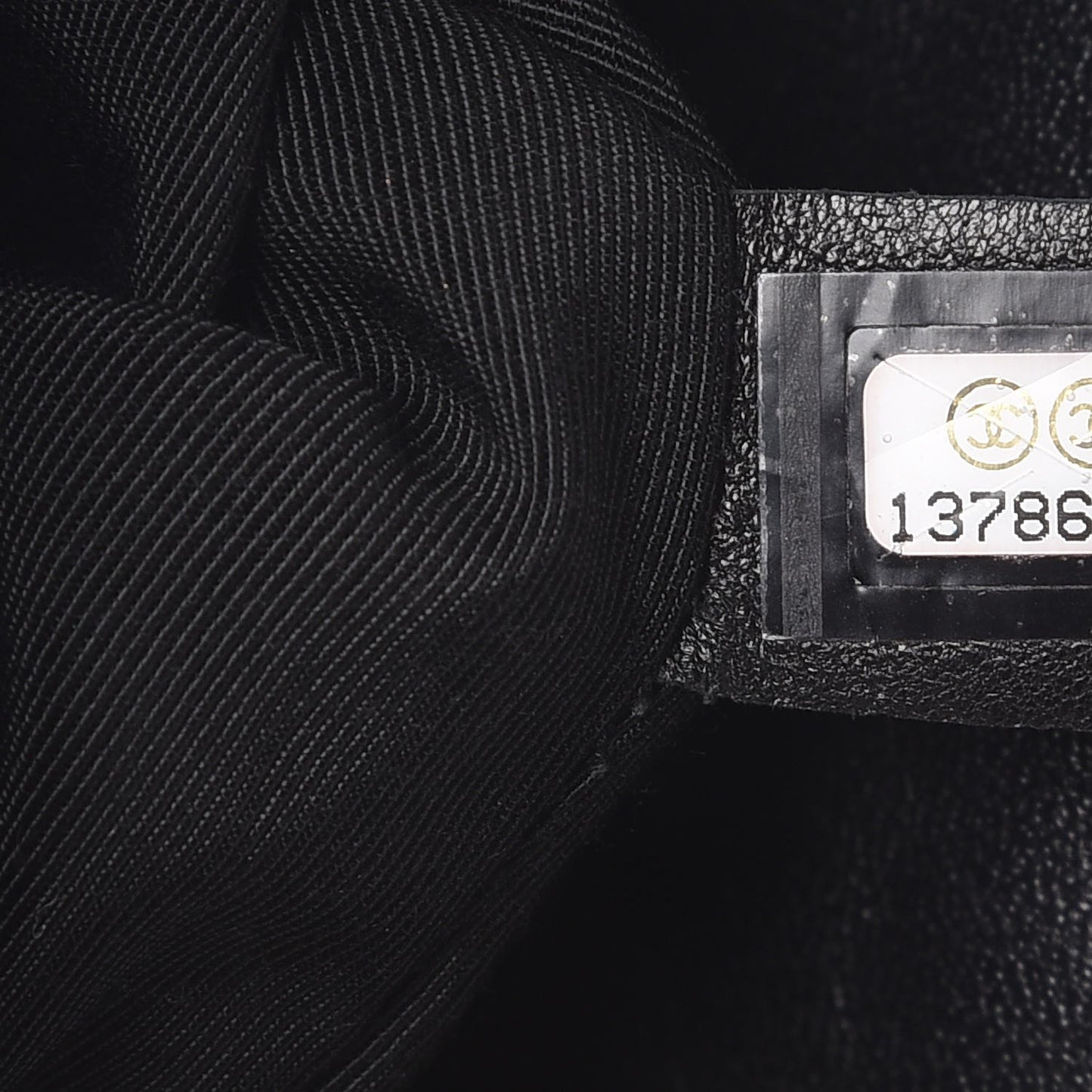 Caviar Quilted Timeless Clutch Black