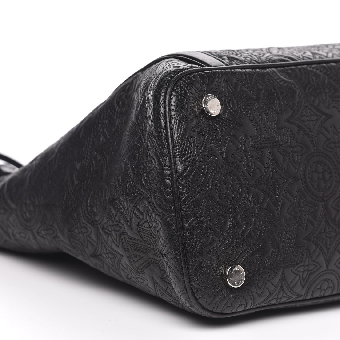 Monogram Lambskin Antheia Ixia MM Black