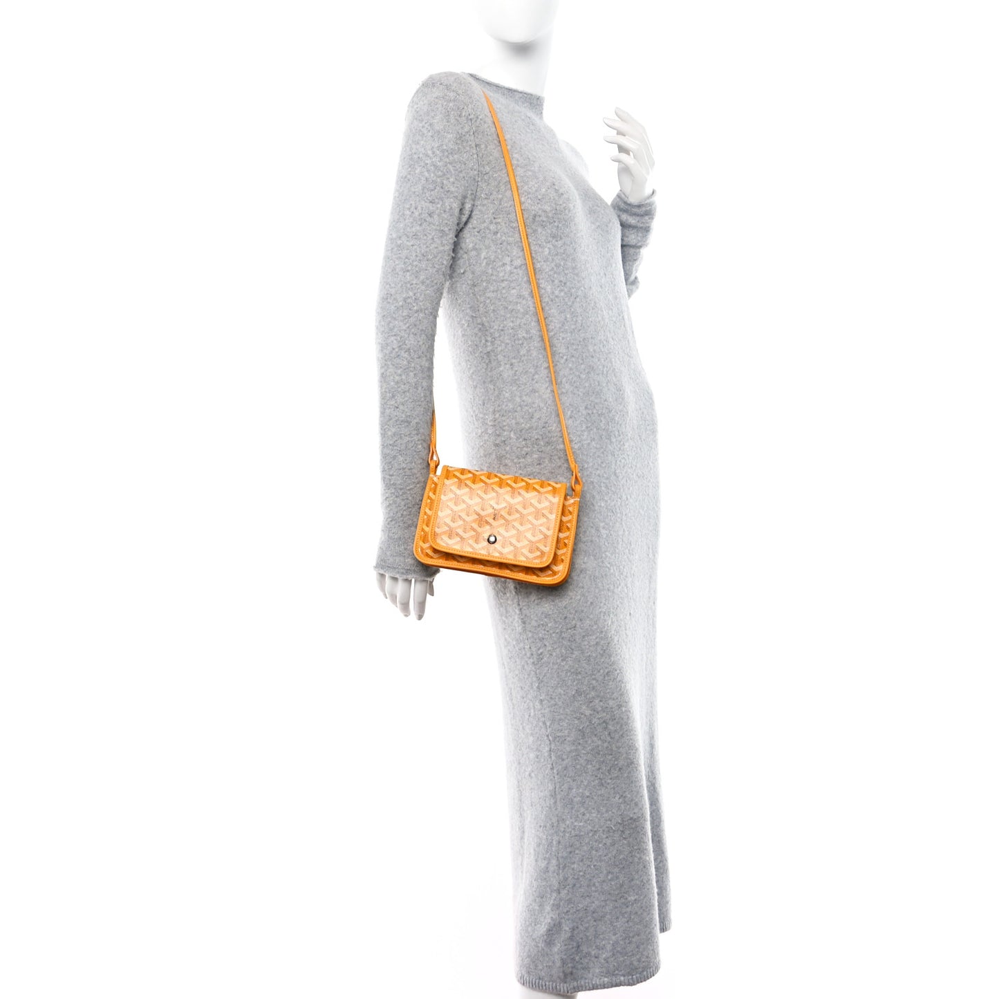 Goyardine Plumet Wallet Clutch Yellow