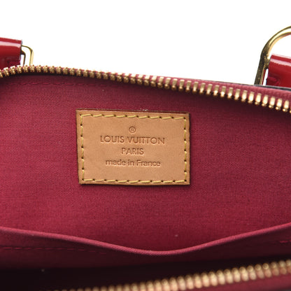 Louis Vuitton Vernis Alma BB Cherry 6 of 8