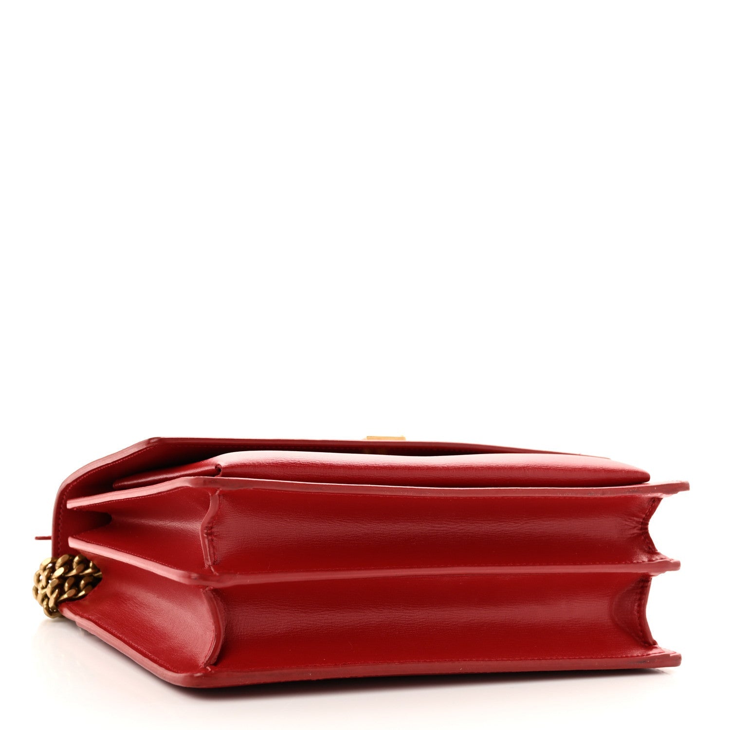 Saint Laurent Calfskin Medium Monogram Sunset Rouge Eros 4 of 7