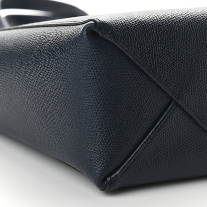 Celine Grained Calfskin Small Vertical Cabas Black 8 of 9