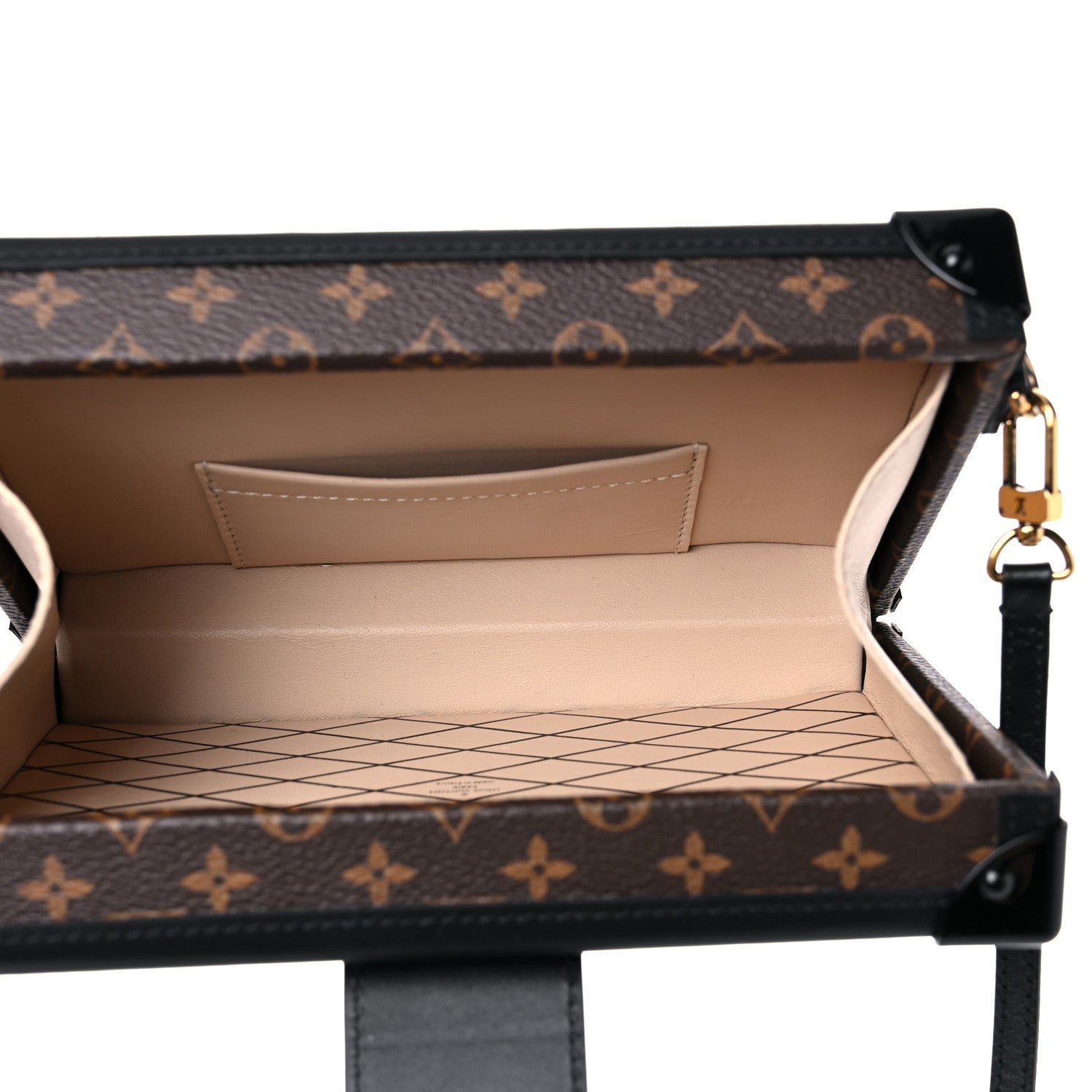 Louis Vuitton Monogram Petite Malle Black 5 of 13