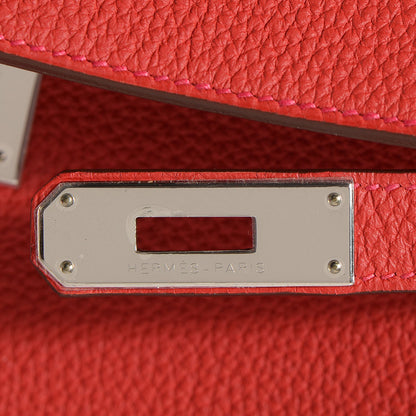 Hermes Togo Kelly Retourne 32 Vermillion 12 of 26