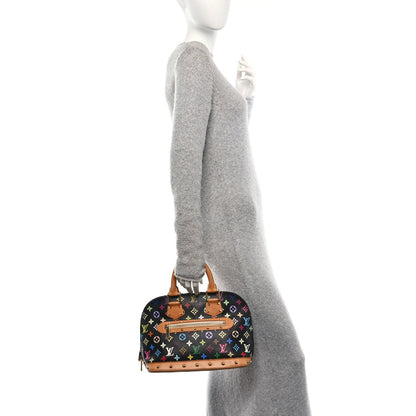 Louis Vuitton Monogram Multicolor Alma Black 2 of 7