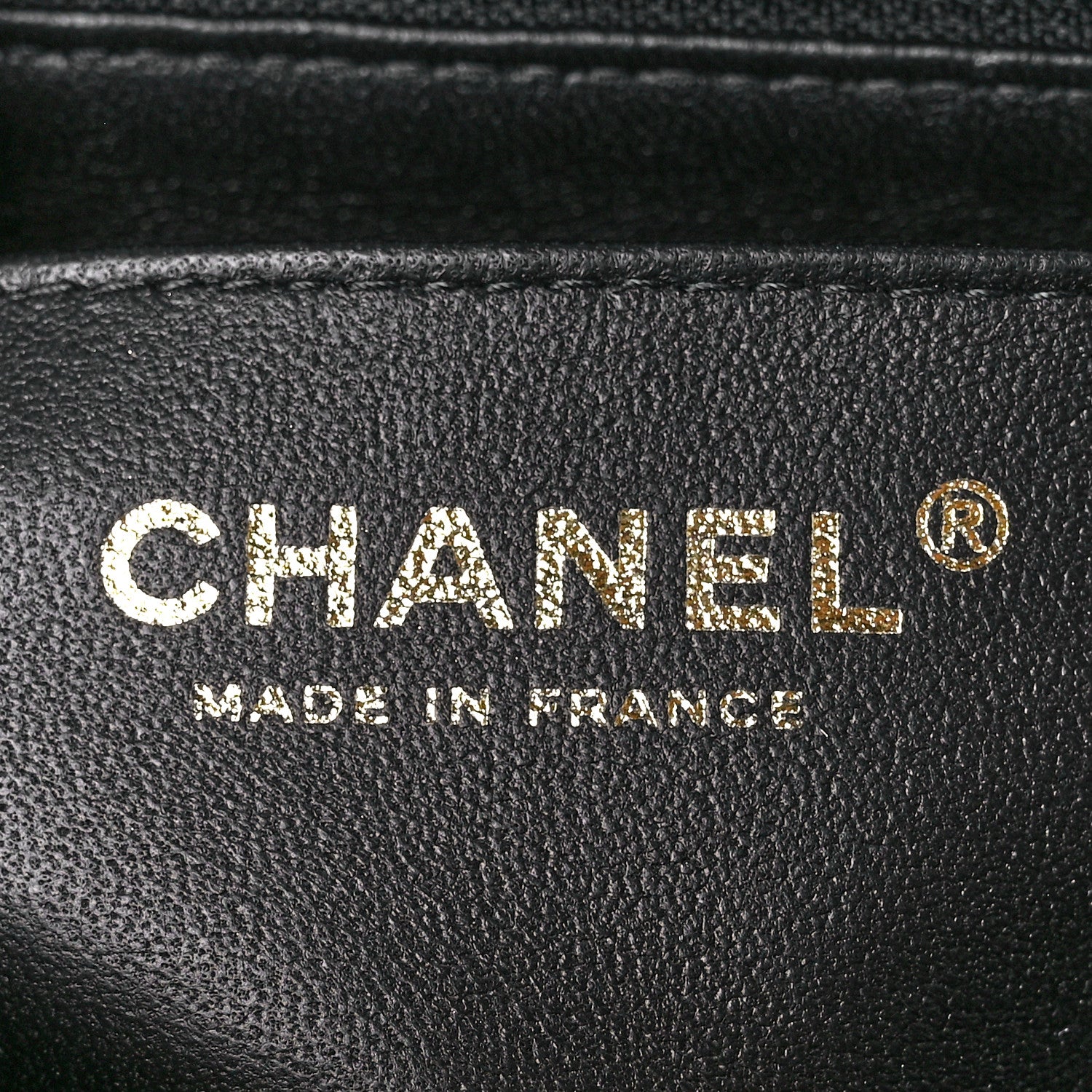 Chanel Lambskin Pearl Crystal Quilted Mini CC Lion Charm Top Handle Rectangular Flap Black 6 of 13