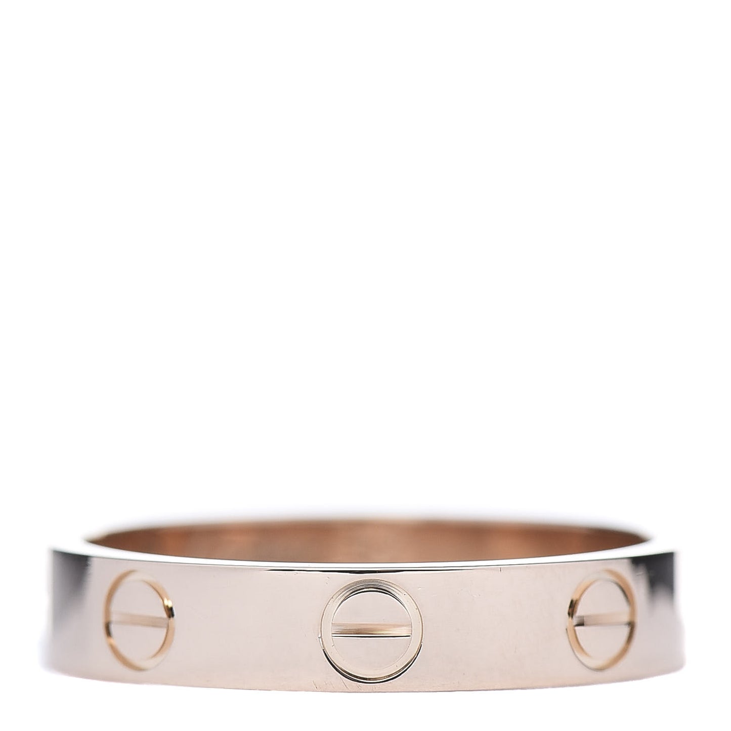 18K Pink Gold 3.5mm LOVE Wedding Band Ring 52 6