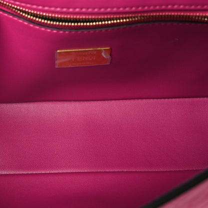 Fendi Ostrich Baguette Ciclamino Pilar 4 of 8