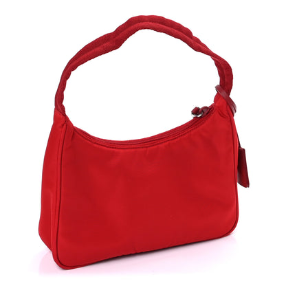Prada Tessuto Nylon Mini Re-Edition 2000 Bag Rosso 2 of 8