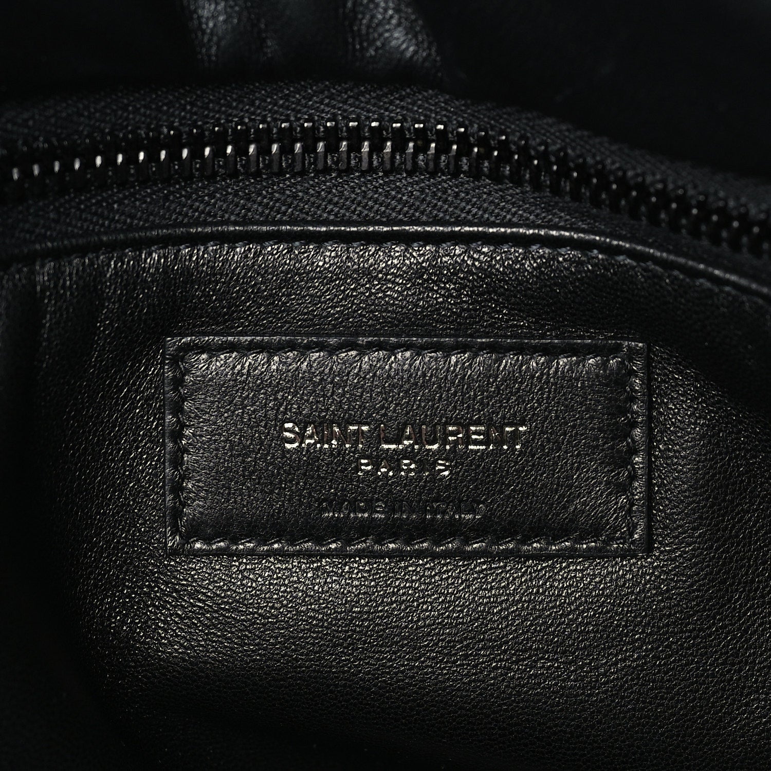 Saint Laurent Lambskin Wide Puffer Tote Black 5 of 8