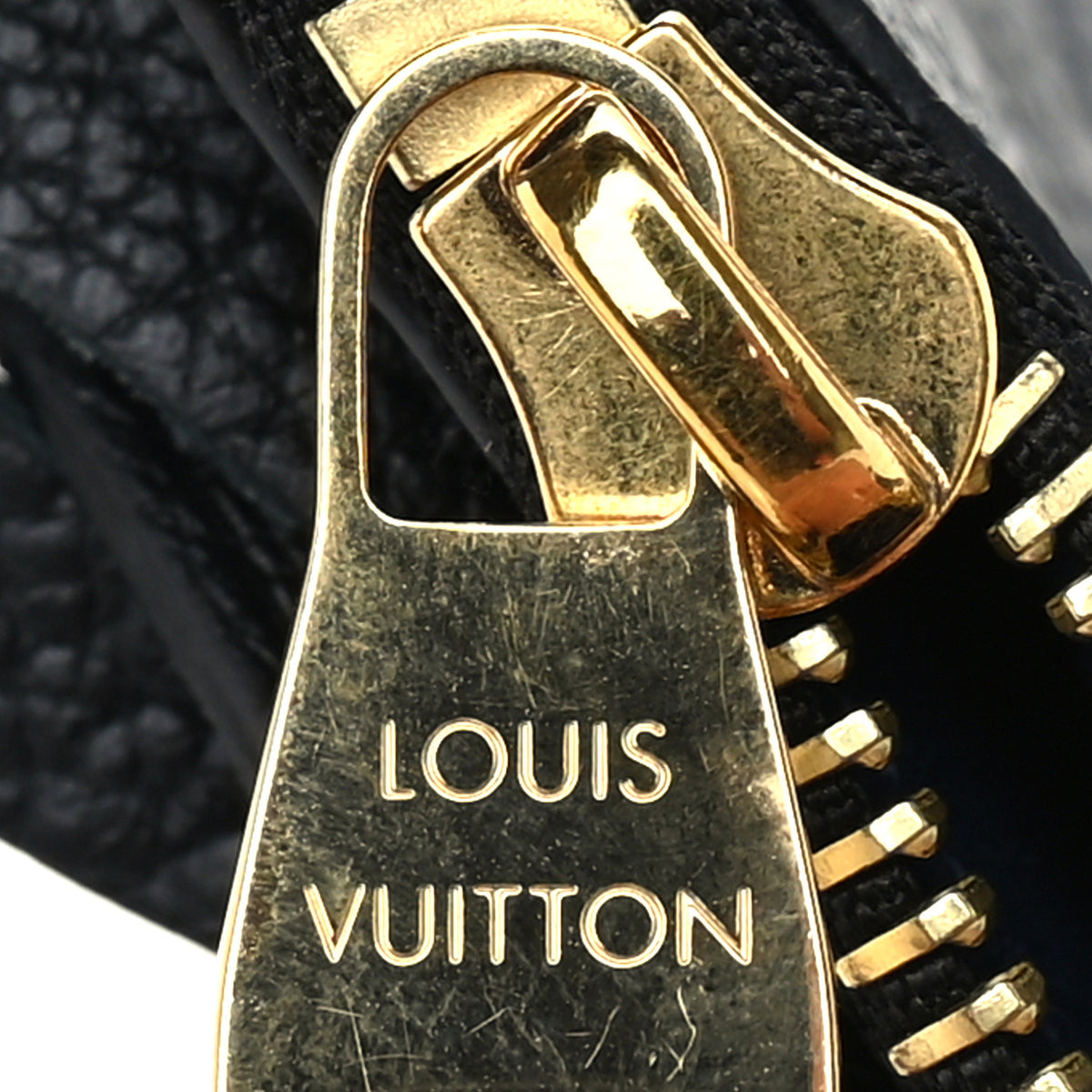 Louis Vuitton Empreinte Monogram Giant Neverfull MM Pochette Black 7 of 7