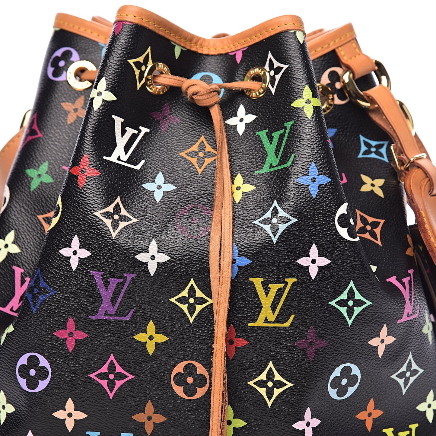 Monogram Multicolor Petit Noe Black