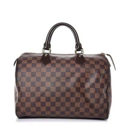 Louis Vuitton Damier Ebene Speedy 30 1 of 7