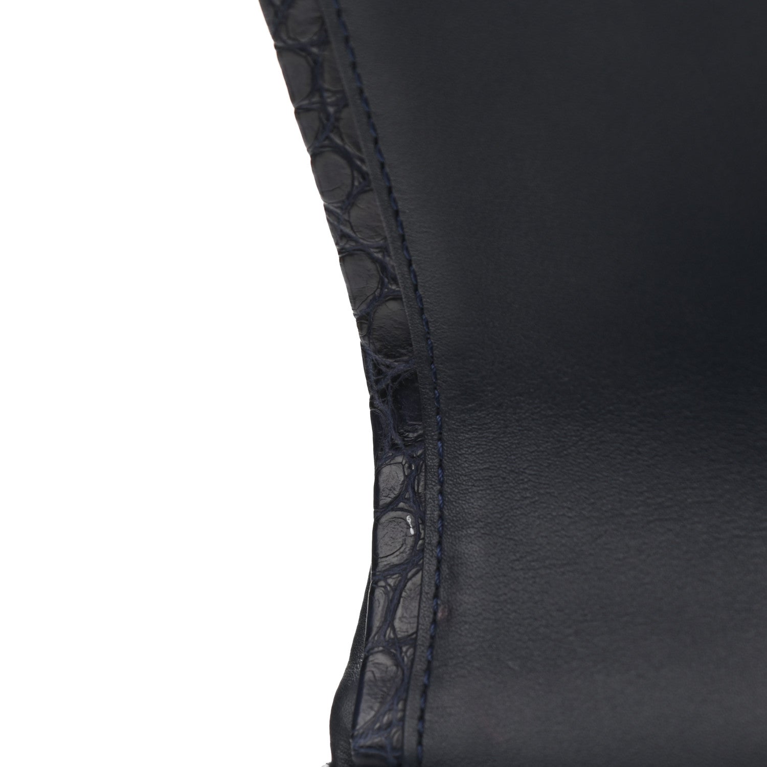 Chanel Alligator Jumbo Double Flap Blue 11 of 12