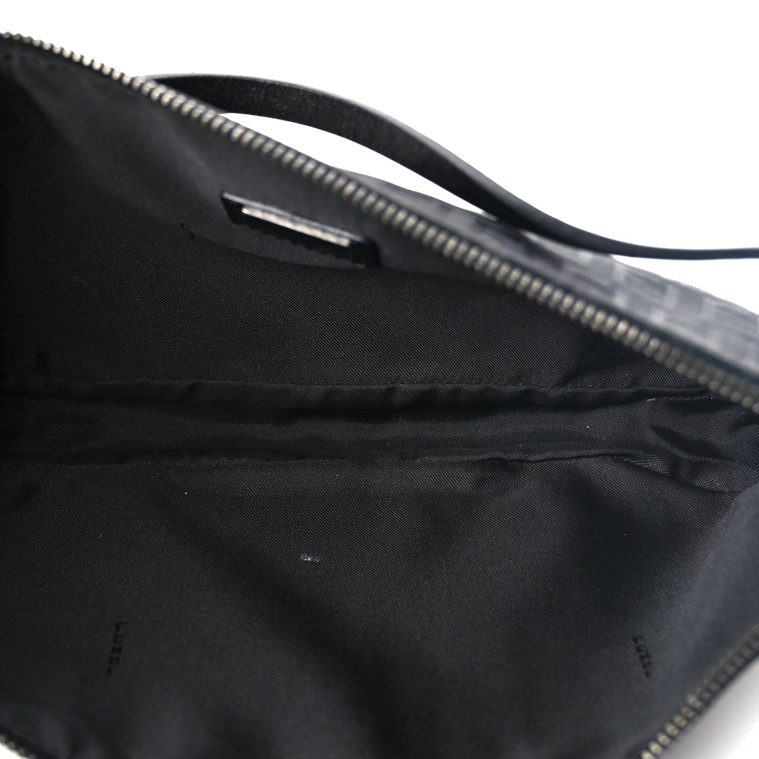 Fendi Zucchino Pochette Black 4 of 8