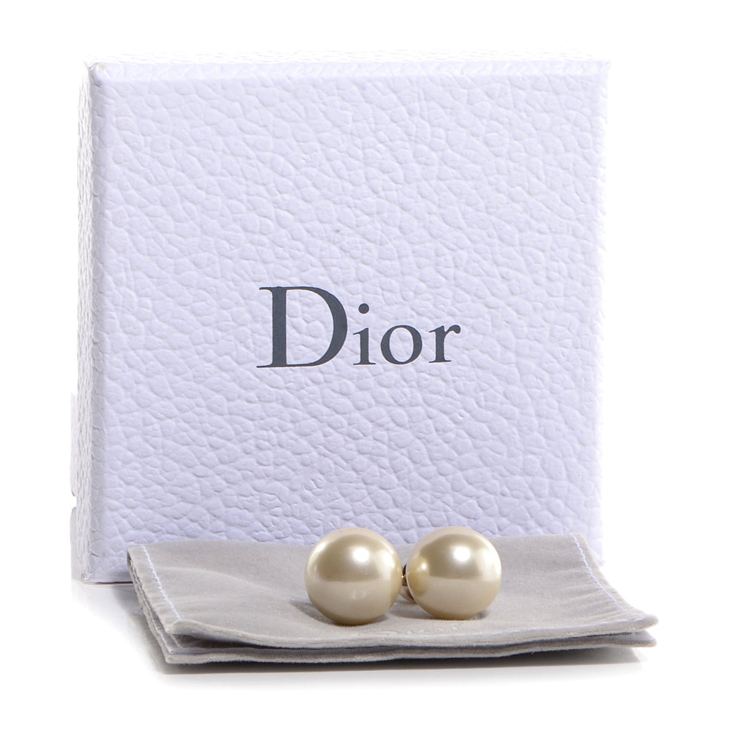 Mise En Dior Tribal Earrings Cream