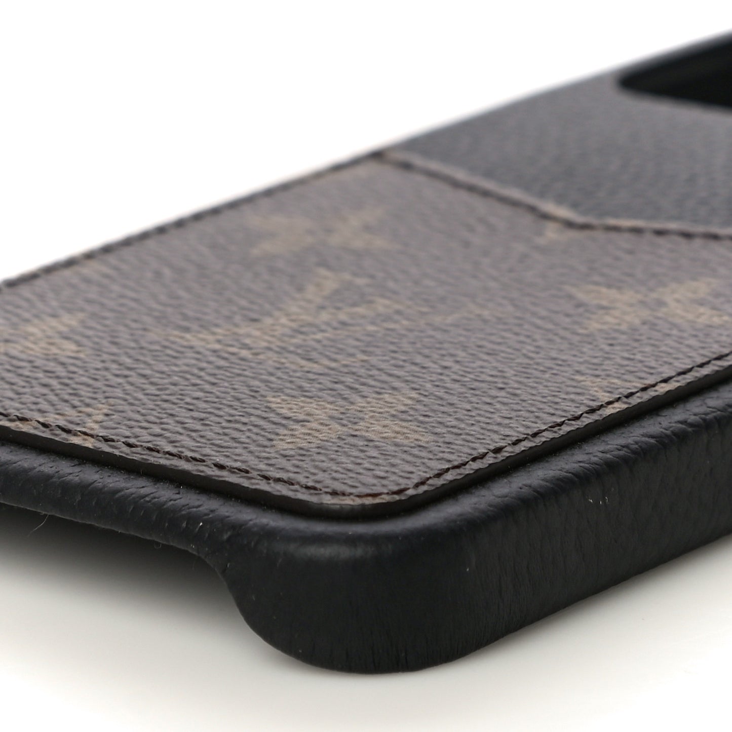 Monogram iPhone 12 Pro Max Bumper Black