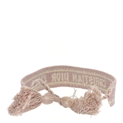 Christian Dior Woven Cotton J'Adior Friendship Bracelet Se Pink 4 of 6