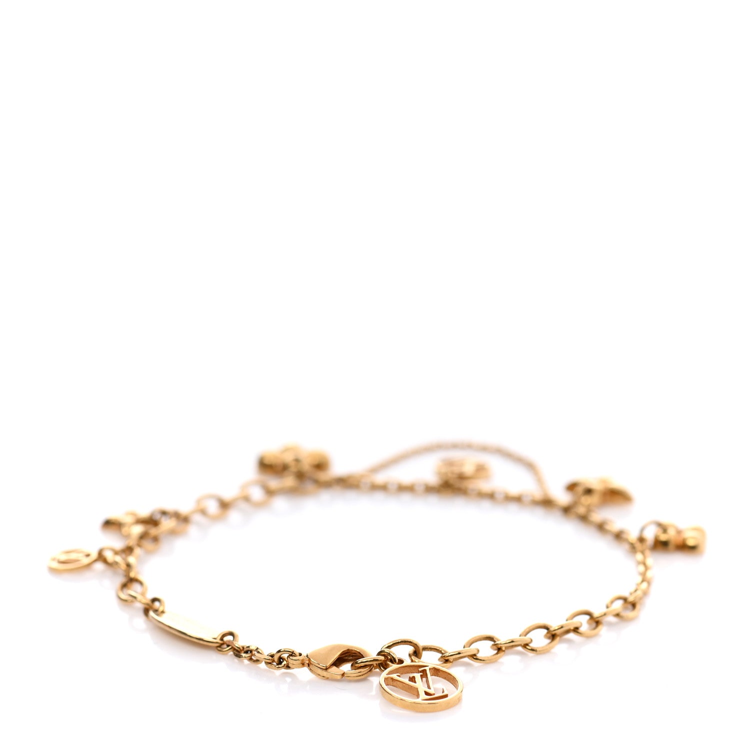 Louis Vuitton Metal Monogram Blooming Supple Bracelet 3 of 6