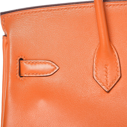 Hermes Swift Birkin 25 Orange 24 of 31
