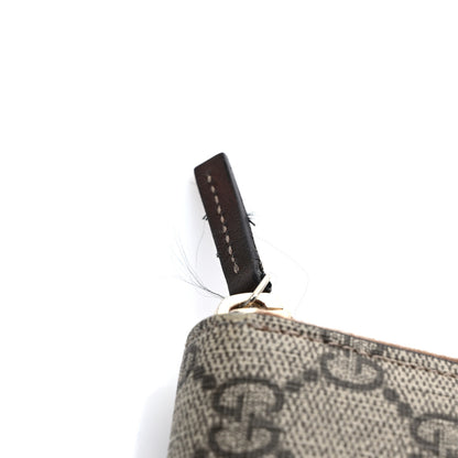 Gucci GG Supreme Monogram Nice Zip Around Wallet Maple Brown 8 of 8