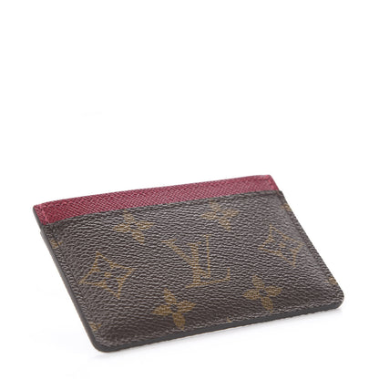Louis Vuitton Monogram Card Holder Fuchsia 3 of 5