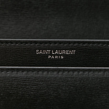 Saint Laurent Calfskin Medium Monogram Sunset Black 6 of 13