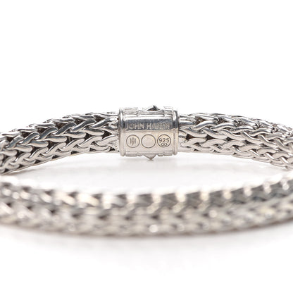 John Hardy Sterling Silver Black Sapphire 9mm Classic Chain Bracelet 4 of 4