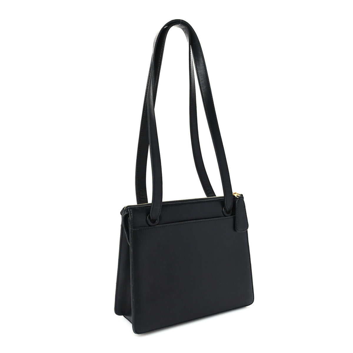 Chanel Lambskin Shoulder Bag Black 2 of 9