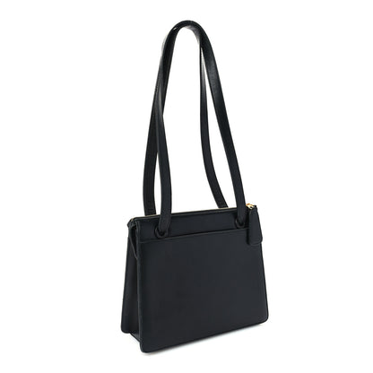 Chanel Lambskin Shoulder Bag Black 2 of 9