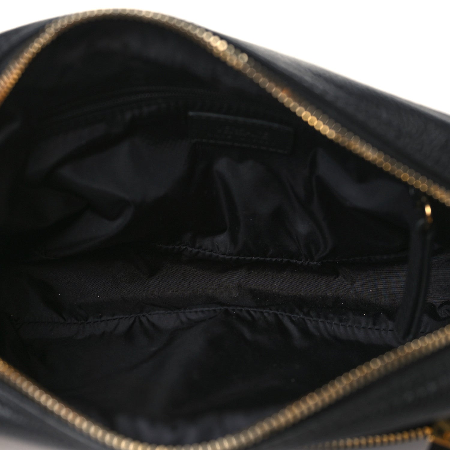 Versace Grained Calfskin Medusa Belt Bag Black 4 of 7