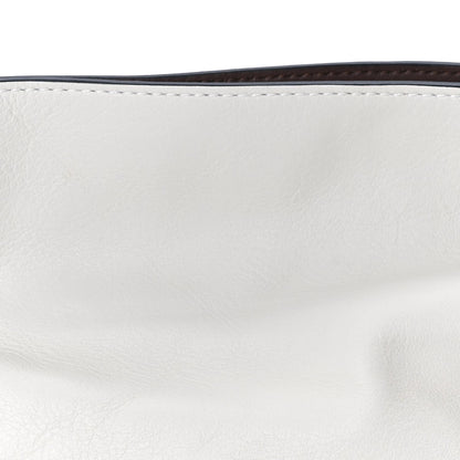 Loewe Nappa Medium Bi-Color Flamenco Knot Bag White 6 of 7
