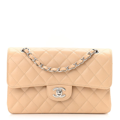 Chanel Caviar Quilted Small Double Flap Beige 1 of 11